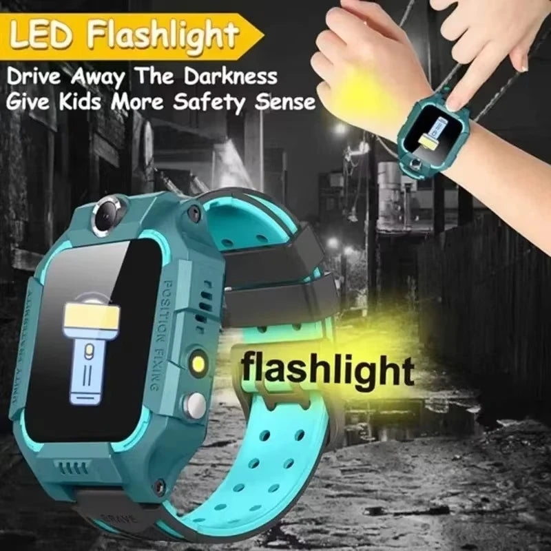 Smartwatch Xiaomi 5G per bambini con SOS, scheda SIM, chiamate, GPS, localizzazione, fotocamera, impermeabile, regalo per bambini e bambine, compatibile con iOS e Android.