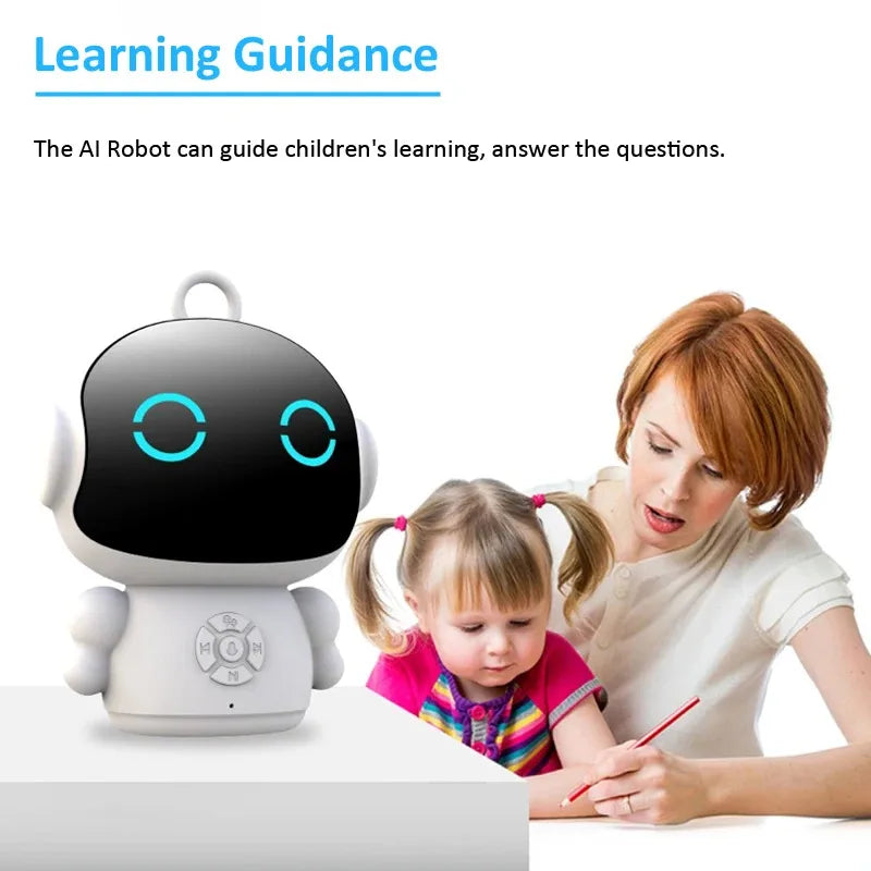Robot intelligente AI Tuya con WiFi per bambini, giocattolo educativo precoce con riconoscimento vocale e interazione vocale per l’apprendimento educativo
