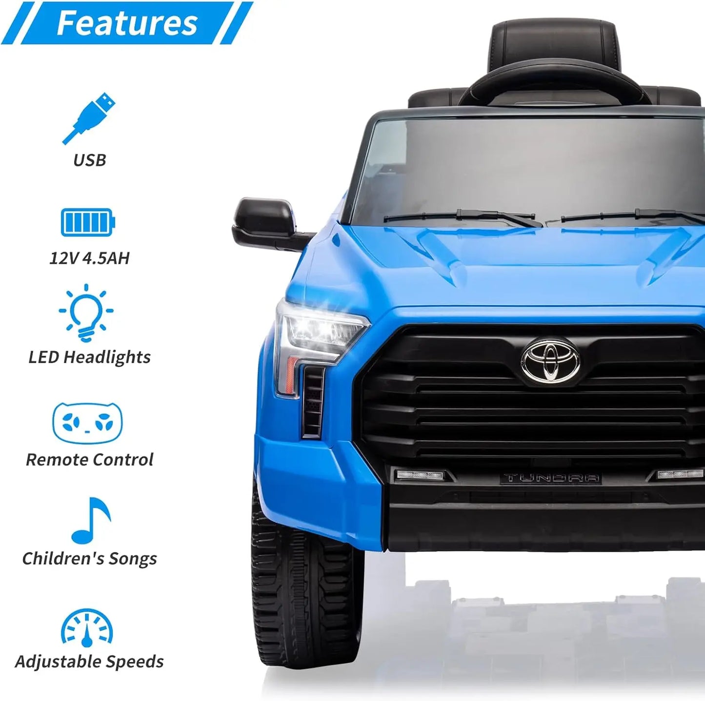 Regala ai tuoi bambini un’avventura off-road indimenticabile con questo pickup elettrico 12V! Dotato di telecomando per il controllo dei genitori, 3 velocità regolabili e fari LED realistici, offre un’esperienza di guida