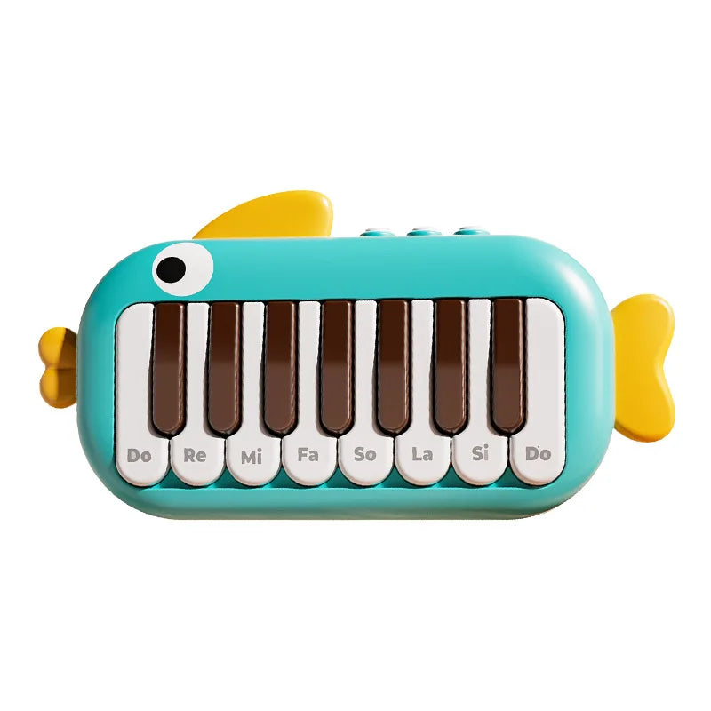Baby Music instruments Montessori Electronic Multifunctional Music Pocket Piano Keyboard Toy Learning Educational Games for Kids