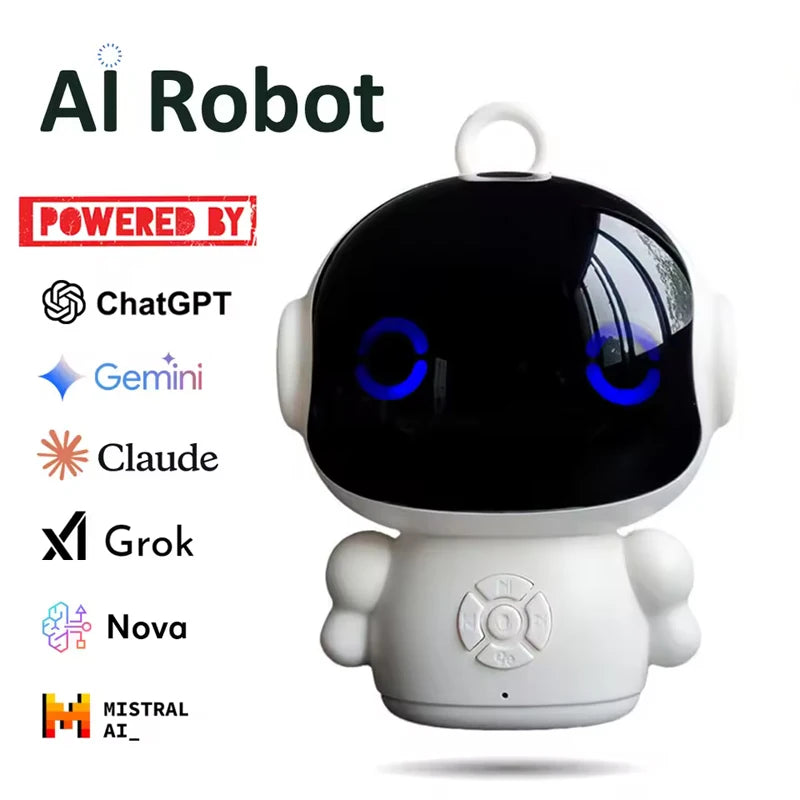 Robot intelligente AI Tuya con WiFi per bambini, giocattolo educativo precoce con riconoscimento vocale e interazione vocale per l’apprendimento educativo