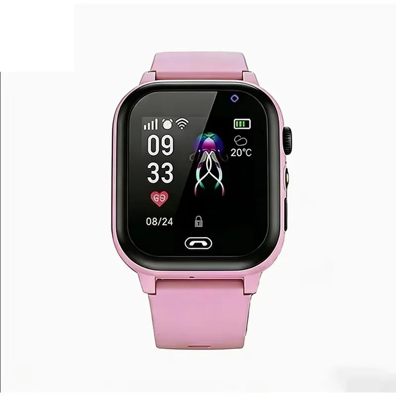 Smartwatch Xiaomi 5G per bambini con SOS, scheda SIM, chiamate, GPS, localizzazione, fotocamera, impermeabile, regalo per bambini e bambine, compatibile con iOS e Android.