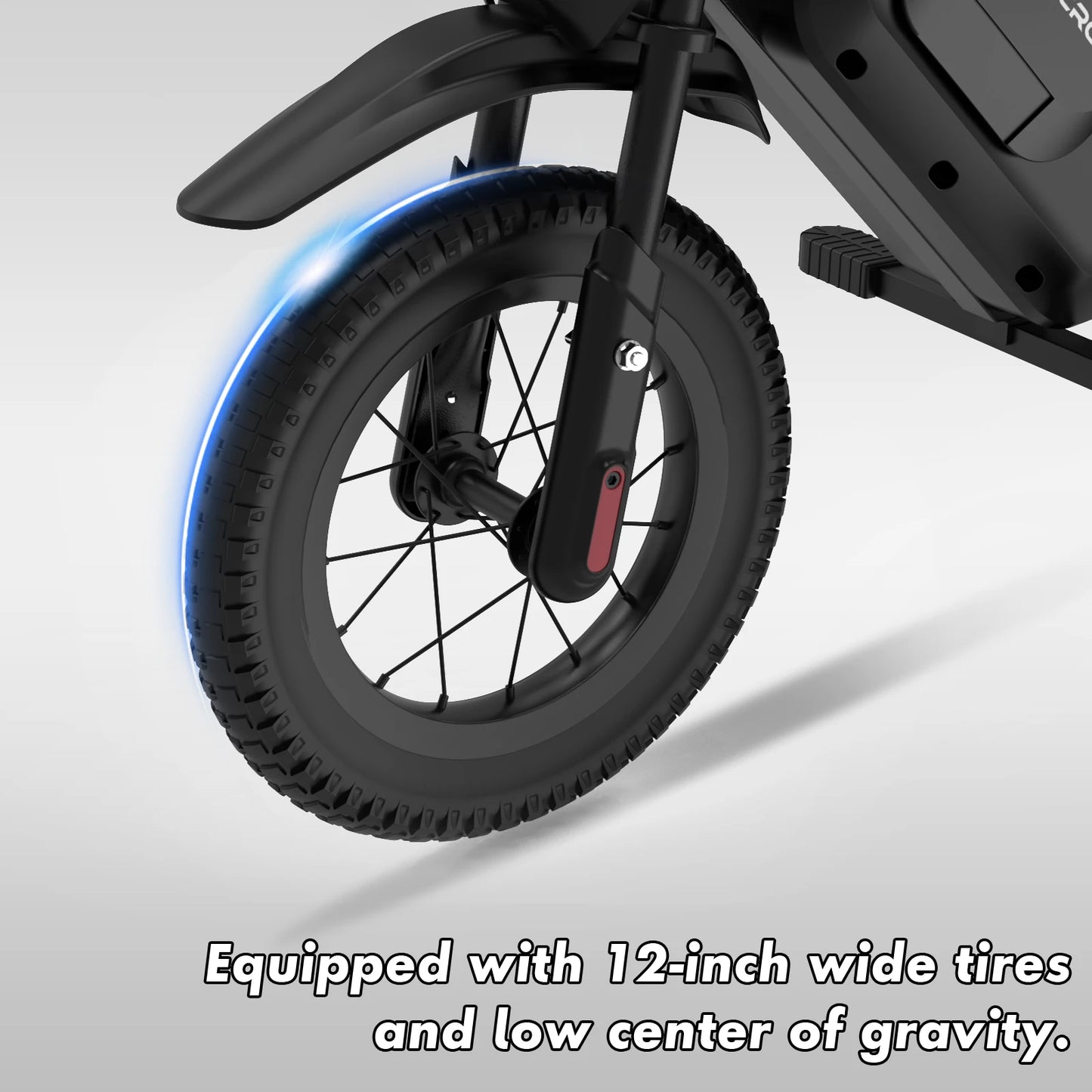 “EVERCROSS TECH EV05M moto elettrica per bambini, 150W, velocità 8/16 km/h, autonomia fino a 10 km, moto da cross da 12 pollici per bambini