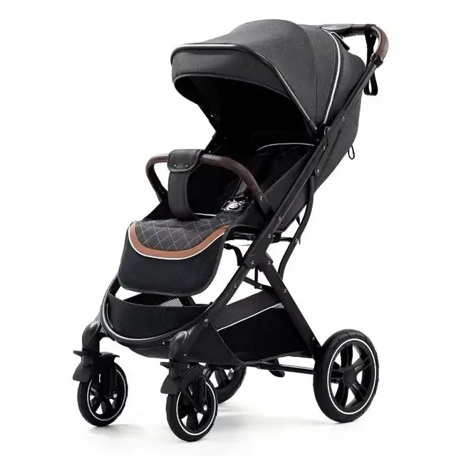 Passeggino per Bambini Altezza Elevata Portatile Ultraleggero Neonati Ammortizzante Passeggino da Viaggio Dondolo per Neonati Per Bambini da 0 a 4 Anni