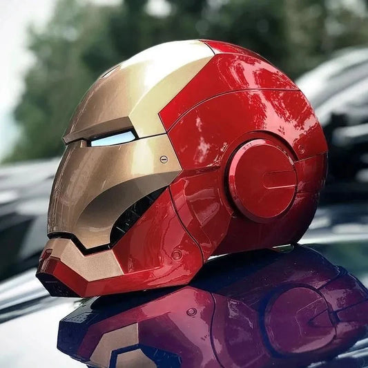 Porta a casa la potenza di Iron Man con questo casco realistico in scala reale!

✨ Caratteristiche:

Apertura manuale a più parti
Effetti luminosi LED spettacolari
Design ultra realistico (1:1)
Perfetto per adulti e bambin